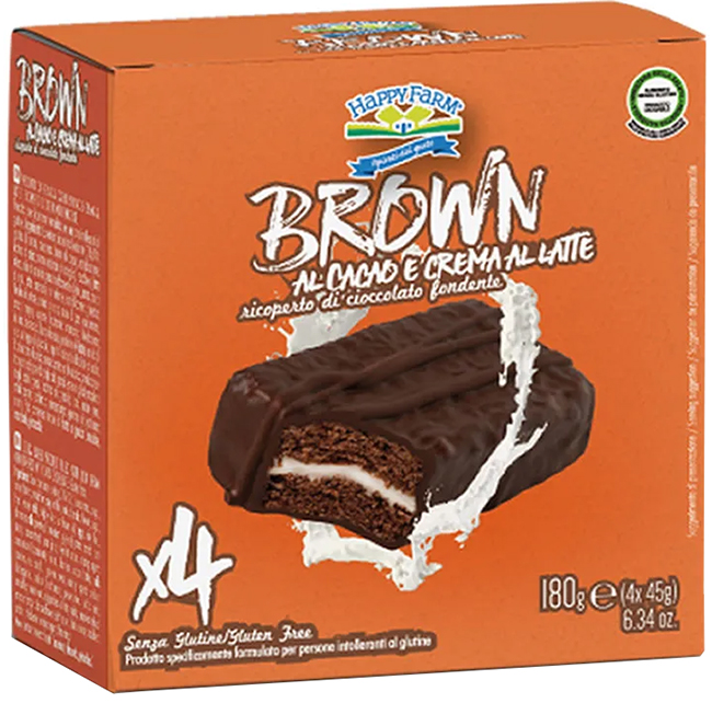 HAPPY FARM BROWN 4 PEZZI DA 45 G - Pharmaleader
