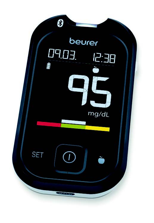 BEURER GLUCOMETRO GL49 METER MG/DL BLUETOOTH - Pharmaleader