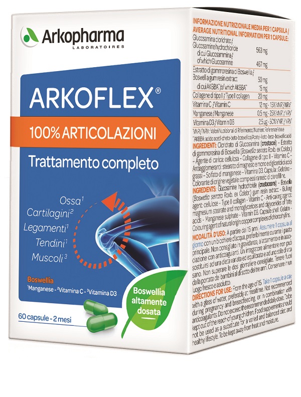 ARKOFLEX 100% ARTICOLAZIONI 60 CAPSULE - Pharmaleader
