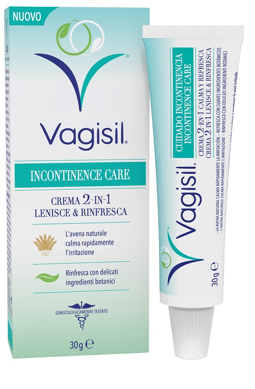 VAGISIL INCONTINENCE CARE CREMA 2IN1 LENISCE & RINFRESCA 30 G - Pharmaleader