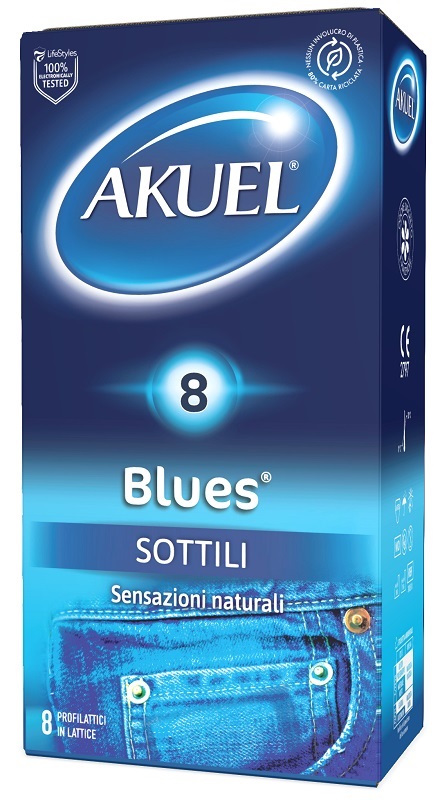 PROFILATTICO AKUEL BLUES SOTTILE 8 PEZZI - Pharmaleader
