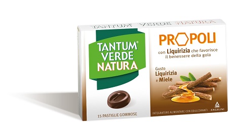 TANTUM VERDE NATURA 15 PASTIGLIE LIQUIRIZIA - Pharmaleader