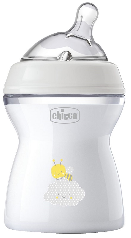 CHICCO BIBERON NAT FEEL PP 2M+ 250 ML UNISEX - Pharmaleader
