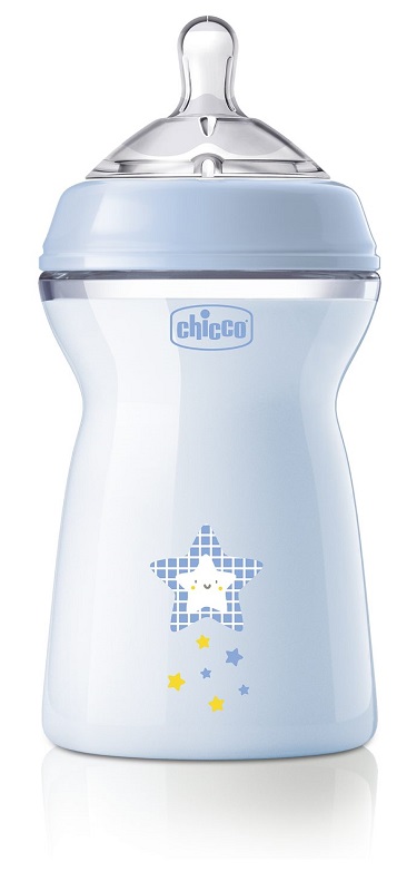 CHICCO BIBERON NAT FEEL PP 6M+ 330 ML BIMBO - Pharmaleader