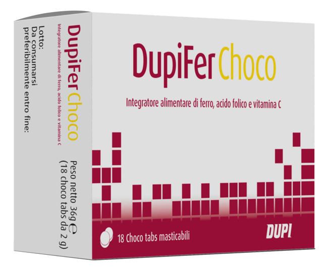 DUPIFER CHOCO 18 CHOCO TABS - Pharmaleader