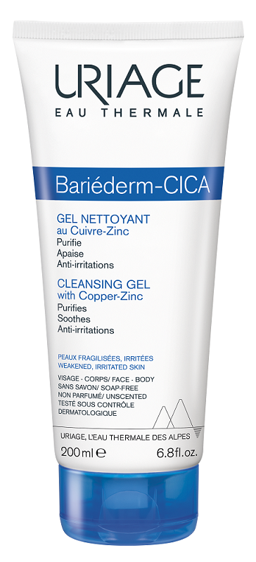 BARIEDERM CICA GEL NETTOYANT 200 ML - Pharmaleader