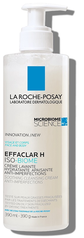 EFFACLAR H ISO BIOME CREMA LAVANTE 400 ML - Pharmaleader