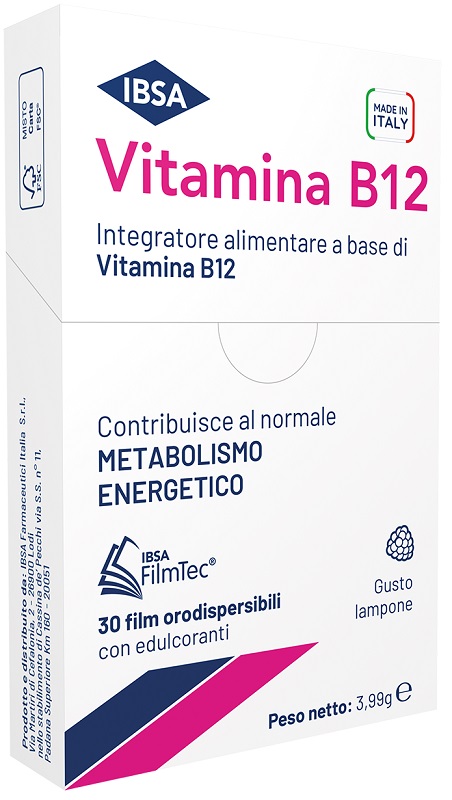 VITAMINA B12 IBSA 30 FILM ORALI - Pharmaleader