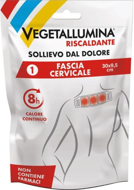 VEGETALLUMINA FASCIA CERVICALE RISCALDANTE 1 PEZZO - Pharmaleader
