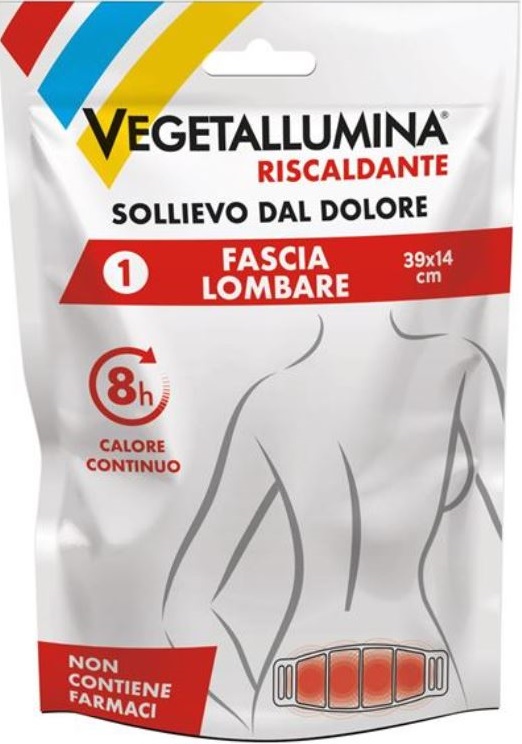 VEGETALLUMINA FASCIA LOMBARE RISCALDANTE 1 PEZZO - Pharmaleader