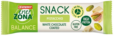 ENERZONA SNACK PISTACCHIO CIOCCOLATO BIANCO 27 G - Pharmaleader