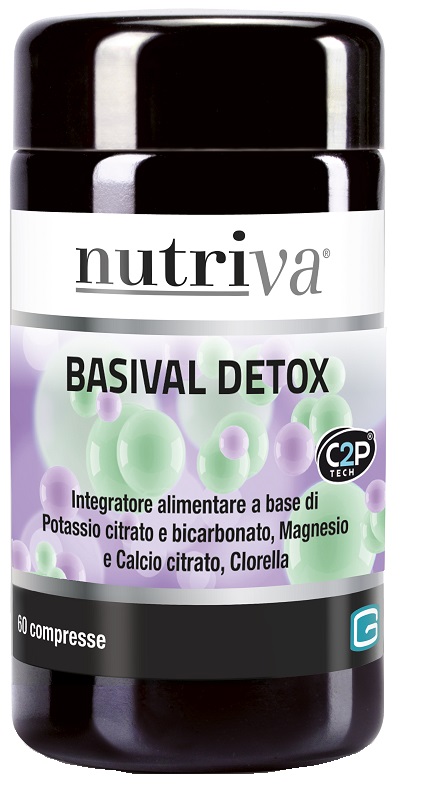 NUTRIVA BASIVAL DETOX 60 COMPRESSE - Pharmaleader