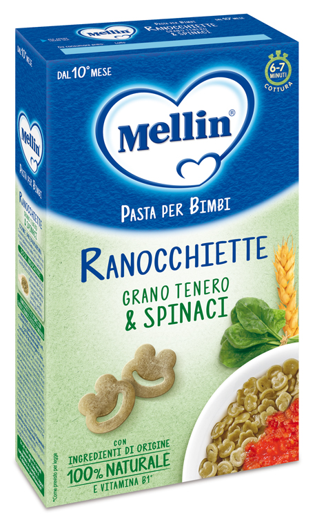 MELLIN RANOCCHIETTE CON SPINACI 280 G - Pharmaleader