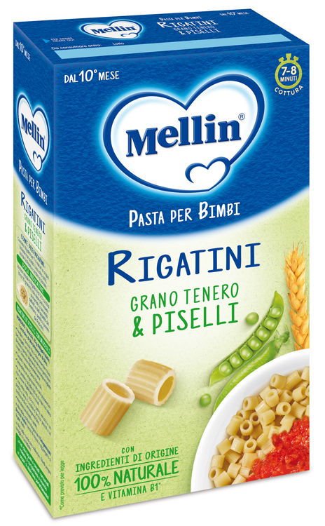 MELLIN RIGATINI CON PISELLI 280 G - Pharmaleader