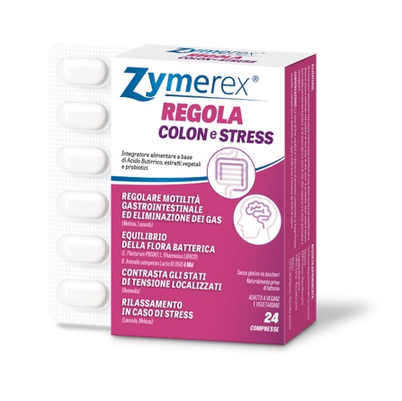 ZYMEREX COLON E STRESS 24 COMPRESSE - Pharmaleader