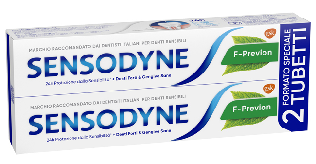 SENSODYNE F PREVION 2 X 75 ML - Pharmaleader