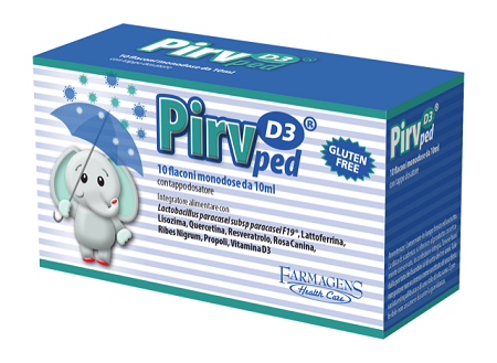 PIRV D3 PED 10 FLACONI MONODOSE - Pharmaleader