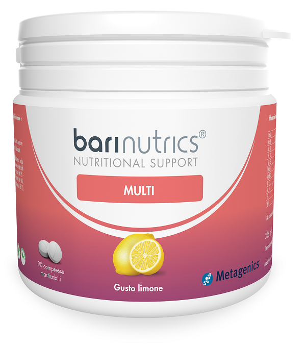 BARINUTRICS MULTI LIMONE 90 COMPRESSE MASTICABILI - Pharmaleader