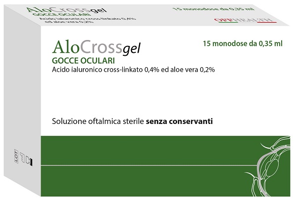 ALOCROSSGEL SOLUZIONE OFTALMICA 15 MONODOSE DA 0,35 ML - Pharmaleader