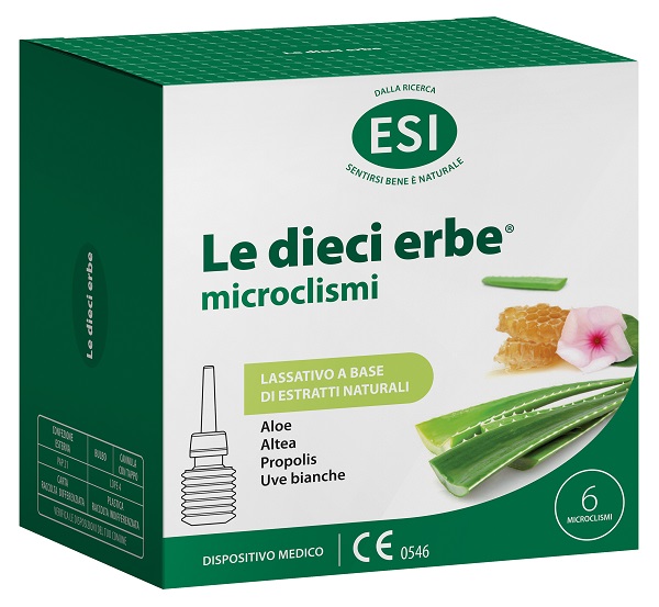 ESI LE DIECI ERBE MICROCLISMI 6 PEZZI - Pharmaleader