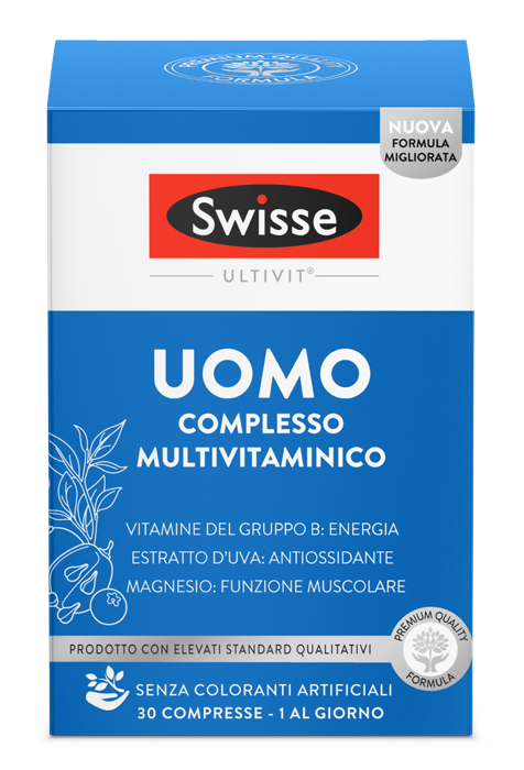 SWISSE MULTIVITAMINICO UOMO 30 COMPRESSE - Pharmaleader