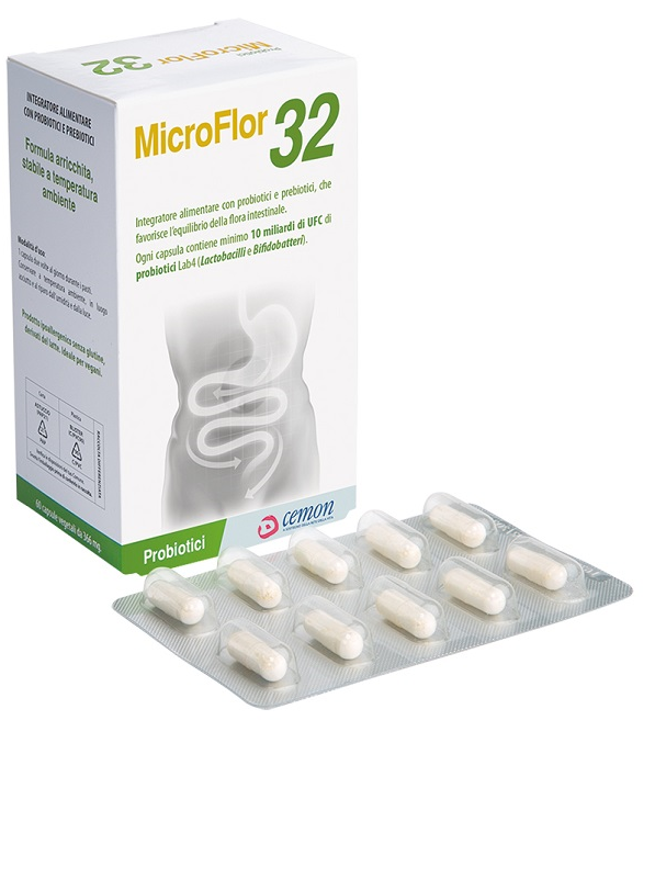 MICROFLOR 32 60 CAPSULE 366 MG NO FRIGO - Pharmaleader