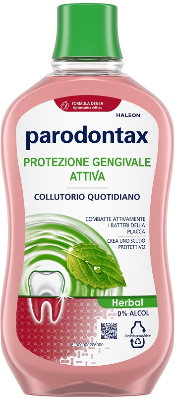 PARODONTAX COLLUTORIO PROTEZIONE GENGIVE HERBAL 500 ML - Pharmaleader