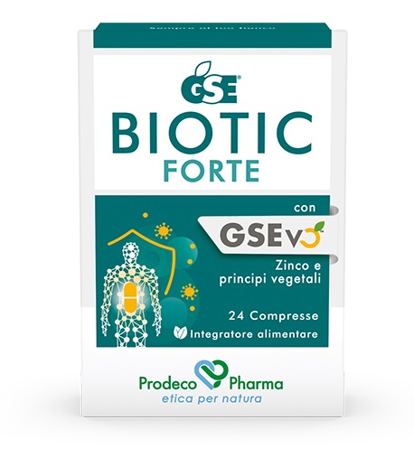 GSE BIOTIC FORTE 24 COMPRESSE - Pharmaleader