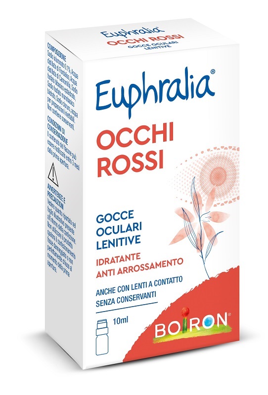 GOCCE OCULARI LENITIVE EUPHRALIA OCCHI ROSSI 10 ML - Pharmaleader