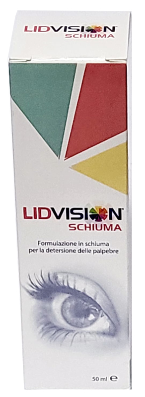 LIDVISION SCHIUMA PER DETERSIONE PALPEBRE 50 ML - Pharmaleader