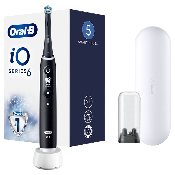 ORAL-B IO 6 BLACK SPAZZOLINO ELETTRICO + 2 REFILL - Pharmaleader