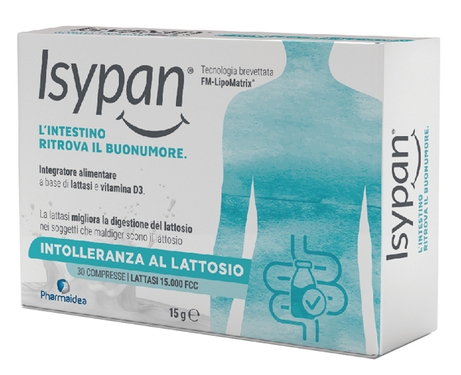 ISYPAN INTOLLERANZA LATTOSIO 30 COMPRESSE - Pharmaleader