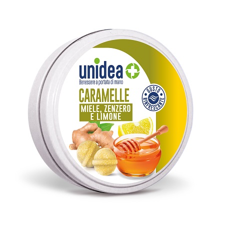 UNIDEA CARAMELLE MIELE ZENZERO E LIMONE 40 G - Pharmaleader