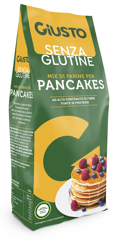 GIUSTO SENZA GLUTINE MIX PANCAKE 400 G - Pharmaleader