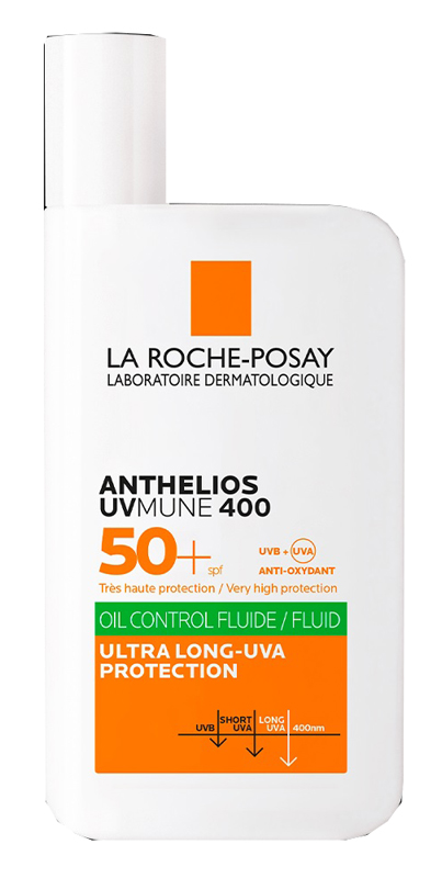 ANTHELIOS FLUIDO OIL CONTROL COLORATO UVMUNE SPF50+ 50 ML - Pharmaleader