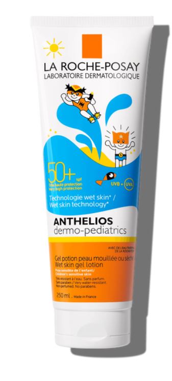 ANTHELIOS GEL PELLE BAGNATA BAMBINO 50+ 200 ML PAPERPACK - Pharmaleader