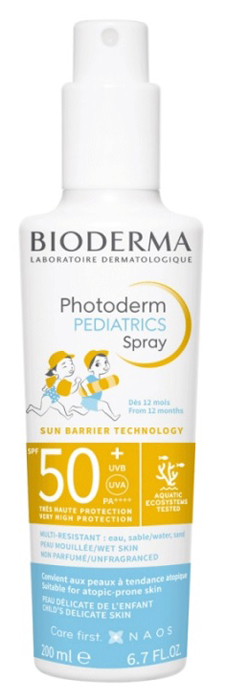 PHOTODERM PEDIATRIC SPRAY SPF50+ 200 ML - Pharmaleader