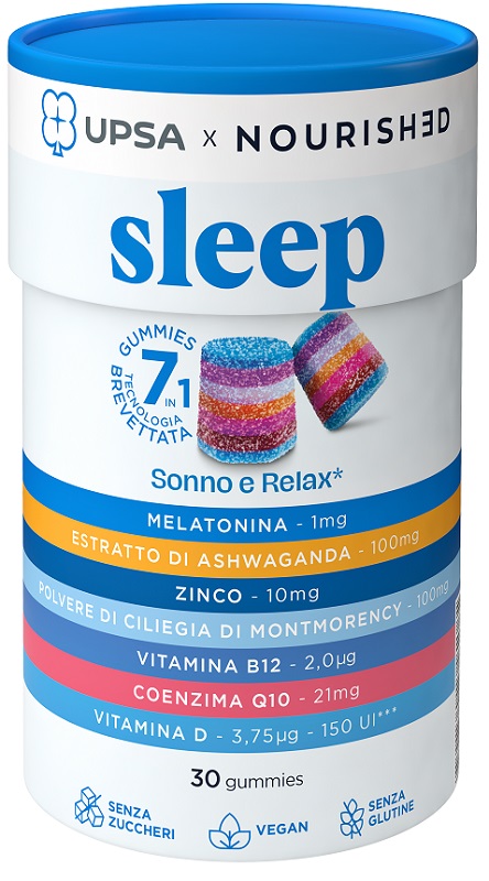 UPSA X NOURISHED SLEEP 30 GUMMIES - scad.11/2025 - Pharmaleader