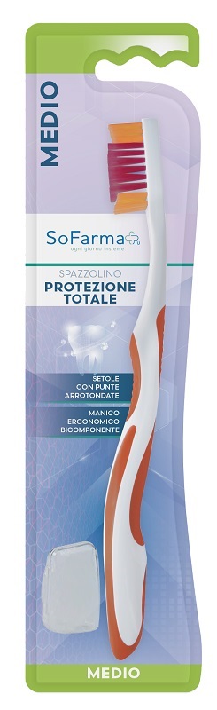 SPAZZOLINO TOTAL PROTECTION SETOLE MEDIE SOFARMAPIU' - Pharmaleader