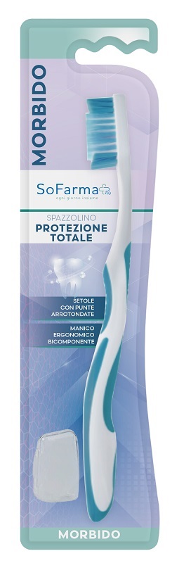 SPAZZOLINO TOTAL PROTECTION SETOLE MORBIDE SOFARMAPIU' - Pharmaleader