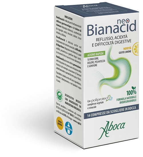 NEOBIANACID 14 COMPRESSE LIMONE - Pharmaleader