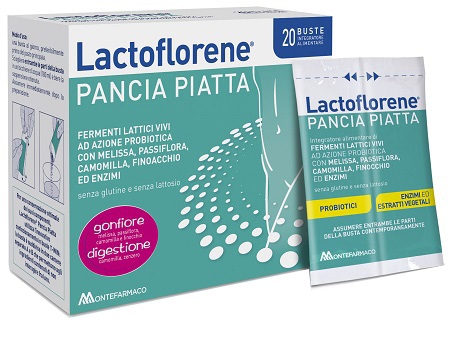 LACTOFLORENE PANCIA PIATTA 20 BUSTINE - Pharmaleader