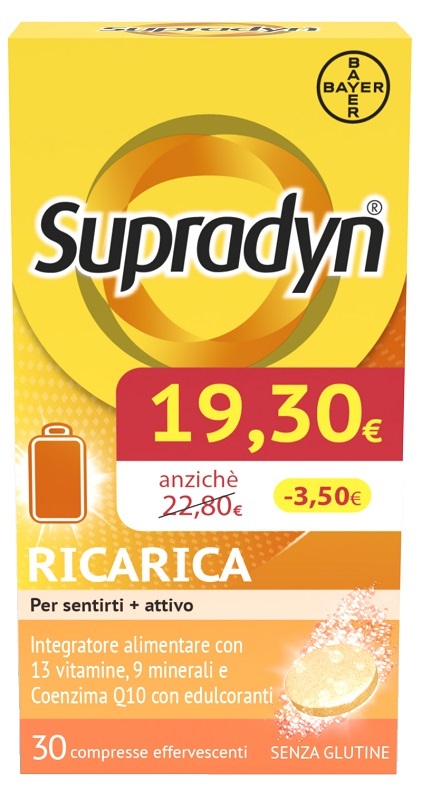 SUPRADYN RICARICA 30 COMPRESSE EFFERVESCENTI PROMO - Pharmaleader