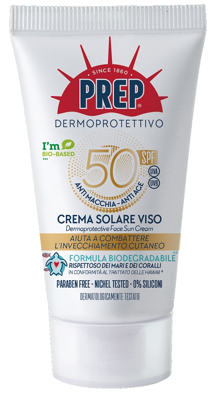 PREP CREMA SOLARE VISO SPF50 ECO 50 ML - Pharmaleader