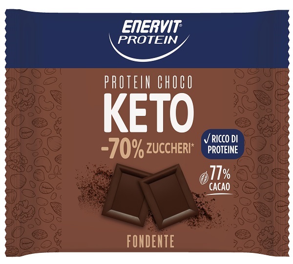 ENERVIT PROTEIN KETO TAVOLETTA CIOCCIOLATO 35 G - Pharmaleader