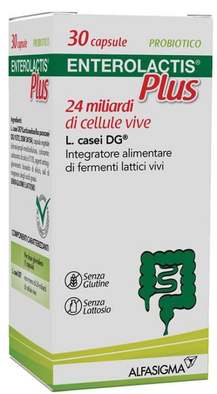 ENTEROLACTIS PLUS 30 CAPSULE - Pharmaleader