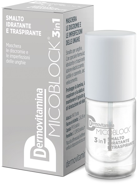 DERMOVITAMINA MICOBLOCK SMALTO BASE&TOP COAT 19 TRASPARENTE 5 ML - Pharmaleader