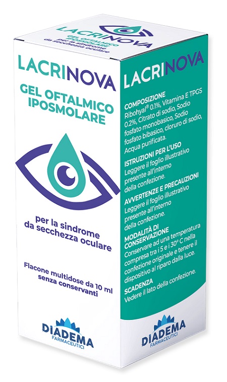 LACRINOVA GEL OFTALMICO IPOSMOLARE TB 10 ML - Pharmaleader