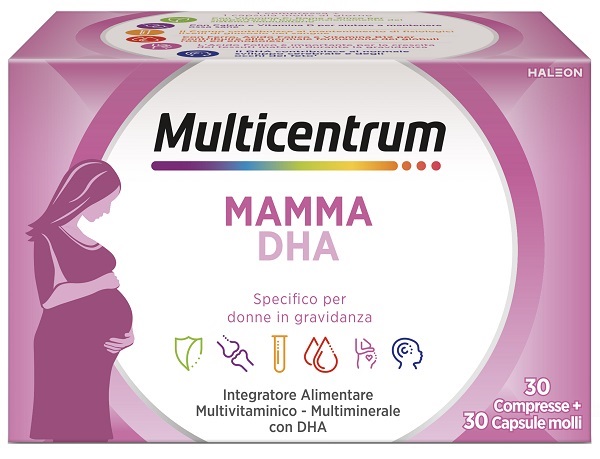 MULTICENTRUM MAMMA DHA 30 COMPRESSE + 30 CAPSULE - Pharmaleader