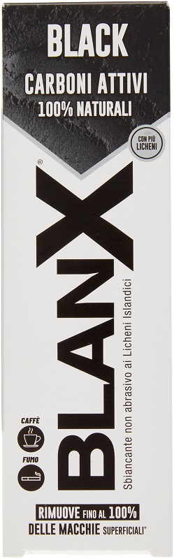 BLANX BLACK CARBONE DENTIFRICIO 75 ML - Pharmaleader